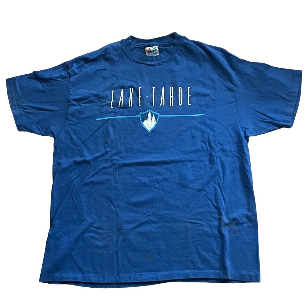 Vintage Lake Tahoe T-Shirt single stitch colorado skiing ski